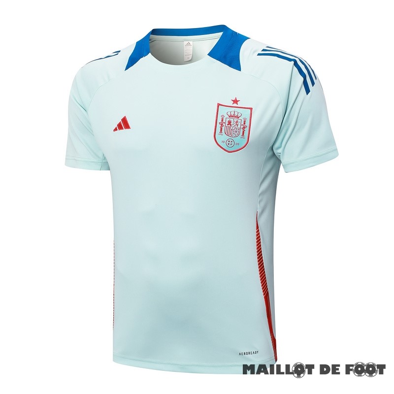 Foot Maillot Pas Cher Entrainement Espagne 2024 Bleu