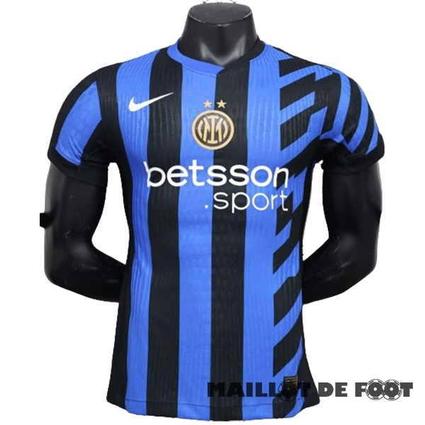 Foot Maillot Pas Cher Thailande Domicile Joueurs Maillot Inter Milán 2024 2025