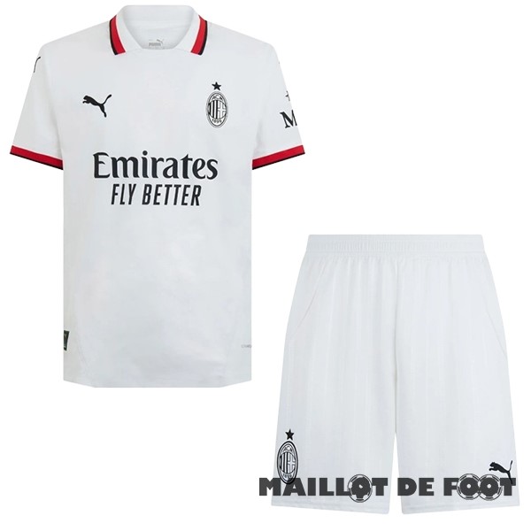 Foot Maillot Pas Cher Thailande Exterieur Conjunto De Homme AC Milan 2024 2025