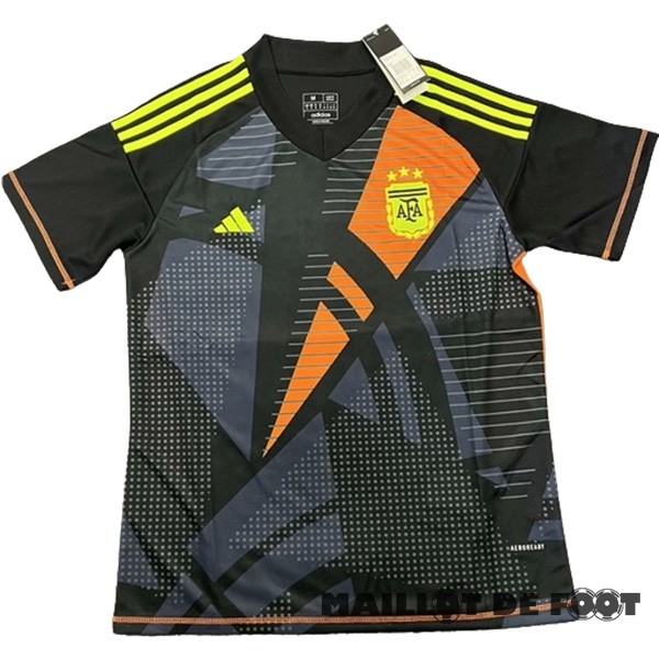 Foot Maillot Pas Cher Thailande Gardien Maillot Argentine 2024 Noir