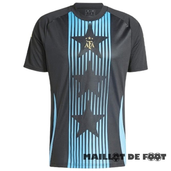 Foot Maillot Pas Cher Thailande Spécial Maillot Argentine 2024 Noir Bleu